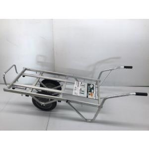 １輪にも２輪にもなる伸縮式コンテナカー　３コン２輪