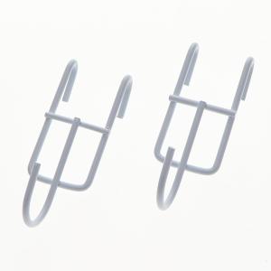 Ｋ＋ＢＵＩＬＤ　メッシュフックＢ　ホワイト　２個入り