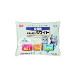 Ｐｅｔ　ａｍｉ　猫貴族紙製の猫砂　ホワイト　１３．５Ｌ 4個セット｜komeri