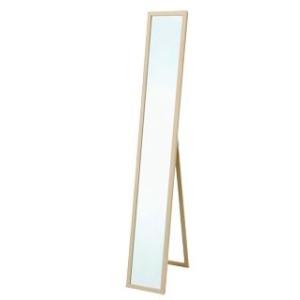 木製スタンドミラー１４５　ナチュラル