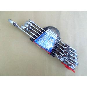 SK11 フレックスラチェットレンチセット(10・12・13・14・17mm) ギア数