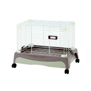 マルカン うさぎのカンタンおそうじケージ ワイドB [ラビットゲージ