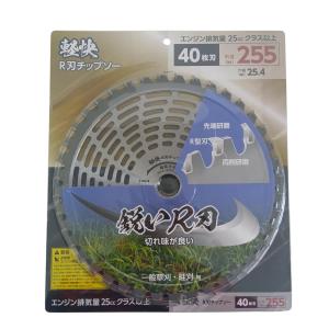 刈払機用草刈チップソー　穴あき軽量　２５５ｍｍ　３枚入り 刈払機用 草刈チップソー 穴あき軽量 255mm×40枚刃 1枚入り