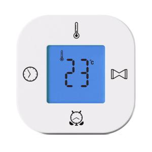 多機能デジタル置時計 ホワイトの詳細画像2
