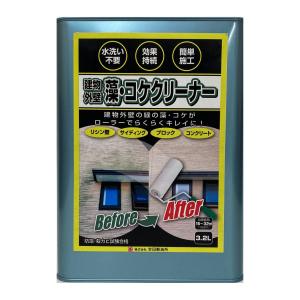 建物外壁用　藻・コケクリーナー　３．２Ｌ｜komeri