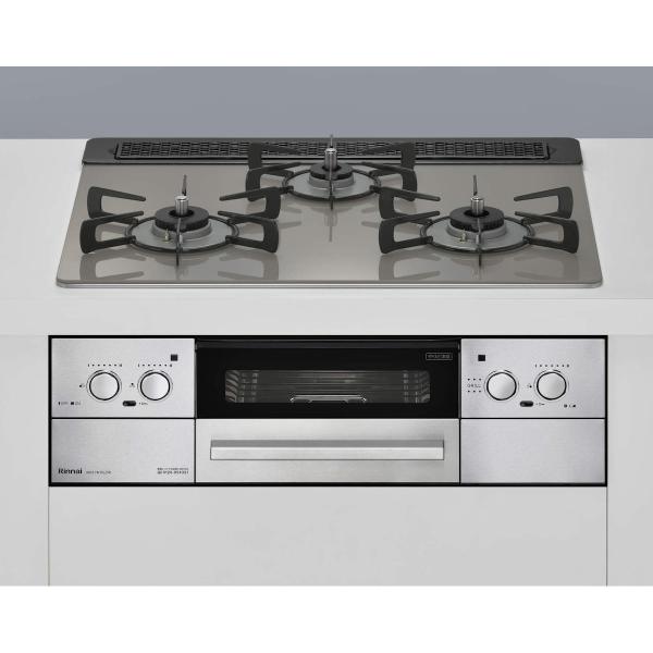 リンナイビルトインコンロ　都市ガス　ＲＨＸ３１Ｗ３３Ｌ２５ＲＷ　１３Ａ