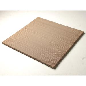 萩原　置き畳　かがやき　ブラウン　半畳８２×８２ｃｍ　厚み２５ｍｍ