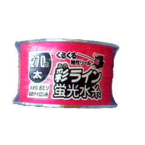 たくみ 彩ライン 蛍光水糸 太270 ピンク N...の商品画像
