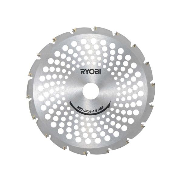 京セラ（リョービ）　草刈機用軽量チップソー　外径２００ｍｍ内径２５．４ｍｍ刃数１８Ｐ