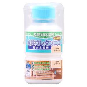 和信ペイント　水性ウレタンニス　透明クリヤー　１３０ｍｌ