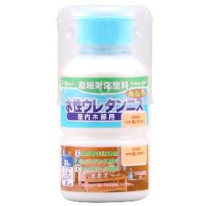 和信ペイント　水性ウレタンニス　つや消しクリヤー　１３０ｍｌ