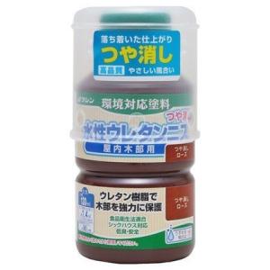 和信ペイント　水性ウレタンニス　つや消しローズ　１３０ｍｌ