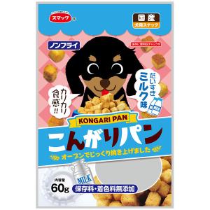 スマック　こんがりパン　ミルク味　６０ｇ｜komeri