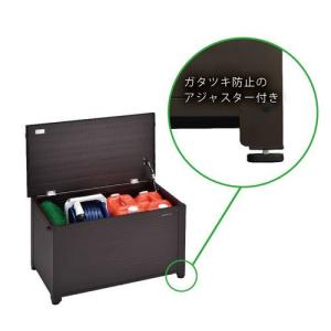 グリーンライフ アルミベンチストッカー84 ブ...の詳細画像4