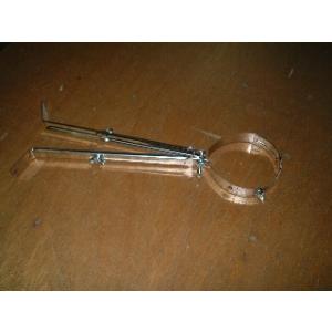 ステン煙突自在支持金具