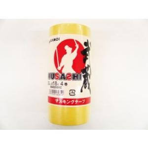 マスキングテープ　武蔵　３０×１８　４巻入