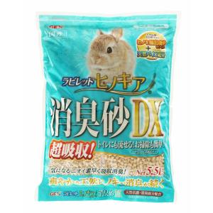 ＧＥＸ　ラビレット　ヒノキア消臭砂ＤＸ　５．５Ｌ｜komeri