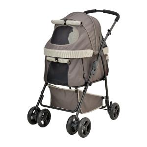 わんわんカート 多頭用 DXplus 千鳥柄ブラック ( 1台 )/ : 爽快