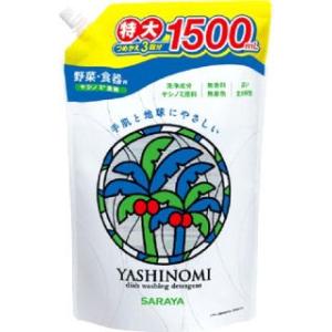 サラヤ　ヤシノミ洗剤　食器用洗剤　詰め替え用　１５００ｍＬ