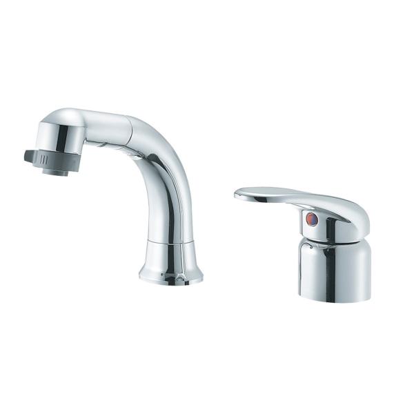 ＳＡＮＥＩ（サンエイ）シングル混合栓　洗髪用引き出しホース　一般地用　Ｋ３７１１０ＥＪＶ−Ｃ−１３