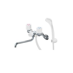 三栄水栓 ツーバルブシャワー混合栓 SK11-13-KN SANEI サンエイ SK11-W-13 ツーバルブシャワー混合栓 : スイスイマート