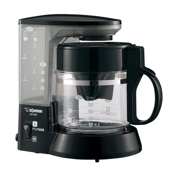 象印　コーヒーメーカー　珈琲通　ブラック　ＥＣ−ＴＤ４０−ＢＡ
