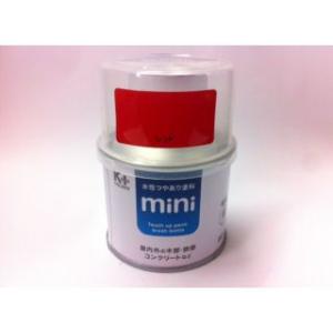水性つやありｍｉｎｉペイント　レッド　８０ｍＬ