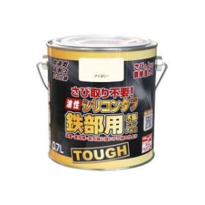 ニッペ油性高耐久鉄部用塗料 0．7L アイボリー