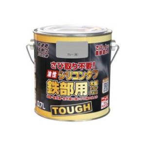 ニッペ油性高耐久鉄部用塗料 0．7L グレー