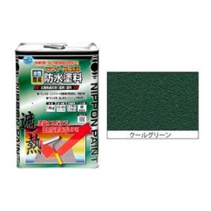 水性ベランダ・屋上床用防水塗料 14kg クールライトグレー