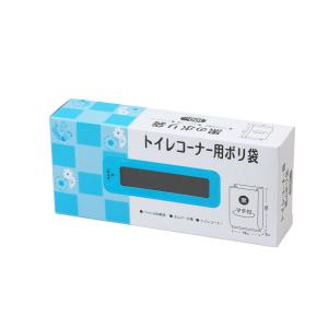 プラテック　ゴミ袋　トイレコーナー用　黒　１００枚入｜komeri