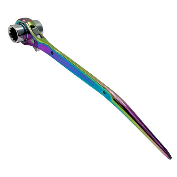 藤原産業　ＳＫ１１　ＳＰＩＤＥＲ　両口ラチェットレンチ　レインボー　ＳＰＤ−Ｒ１７１９ＬＰ