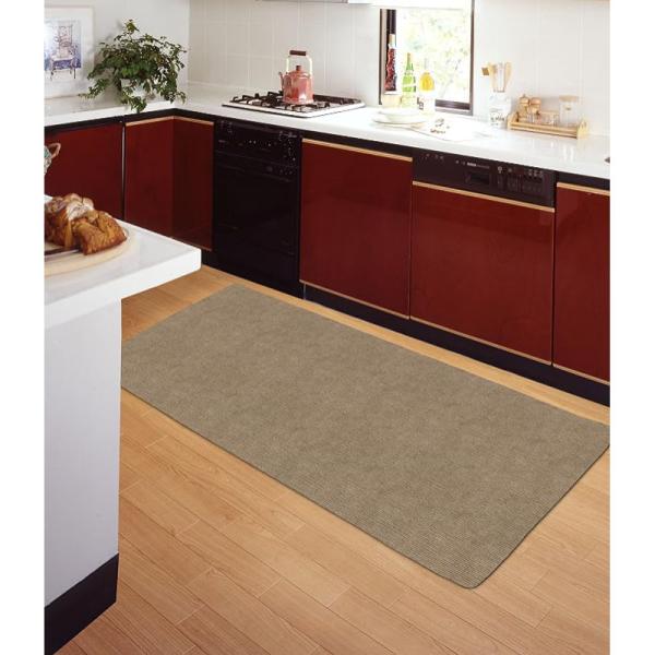 明和グラビア　１帖ニードルパンチ　ＲＰ−８０Ｎ　ベージュ　８０ｃｍ×１７０ｃｍ 12個セット