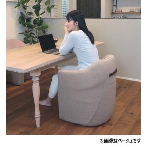 明光ホームテック カルラ ハイチェア ダークレ...の詳細画像5