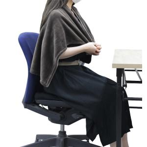 ユアサ　ＵＳＢひざ掛け毛布　ブラウン　ＹＣＢ−Ｕ２２Ｂ（Ｂ）