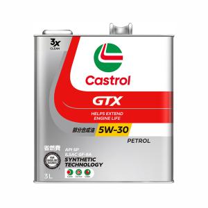 カストロール　エンジンオイル　ＧＴＸ　ＵＬＴＲＡＣＬＥＡＮ　ＳＮ　５Ｗ−３０　３Ｌ