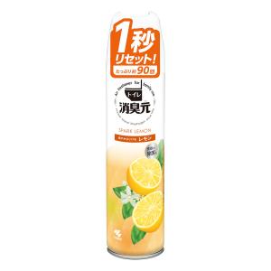 小林製薬　消臭元スプレー　爽やかはじけるレモン　２８０ｍＬ｜komeri