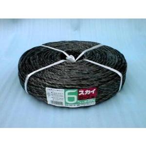 スカイロープ6MMX200M黒の商品画像