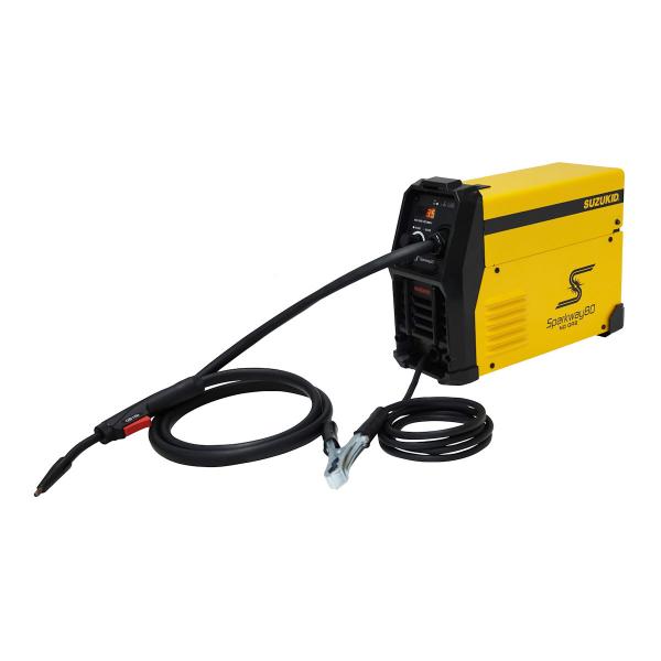 ＳＵＺＵＫＩＤ　スズキッド　１００Ｖ専用インバータノンガス半自動溶接機　Ｓｐａｒｋｗａｙ８０　ＳＳＷ...