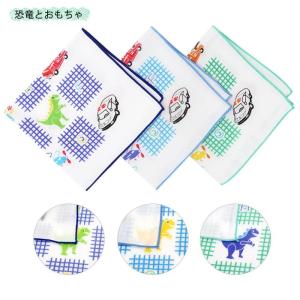 【父の日】ハンカチ ガーゼ 3枚セット 綿10...の詳細画像1