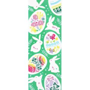 手ぬぐい イースター 復活祭 うさぎ 春 タペストリー エッグハント 日本製  Airashika ...