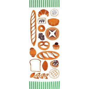 手ぬぐい パン ベーカリー タペストリー Love Bread 日本製  Airashika TE-...