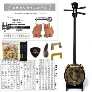 三線 標準サイズ沖縄三線セット 初心者入門ベーシックセット三味線