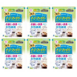 腸活 食物繊維 お通じ イージーファイバートクホ パウチ 280.8g 約50回分×6個セット 小林製薬 特定保健用食品 難消化性デキストリン
