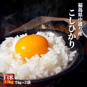 米 お米 令和5年産 福島県中通り産 コシヒカリ 白米10kg(5kg×2個) 送料無料 ※一部地域を除く｜komeyamayoshi