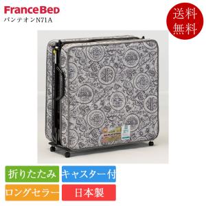 フランスベッド（FRANCEBED） 正規品 折りたたみベッド シングル