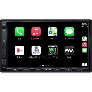 ATOTO F7カーステレオレシーバー、Android Auto＆CarPlay接続、Mirrorlink / AutoLink、高速電話充電、Bluetooth、HDカメラ入力 ATO-F7G2A7SE