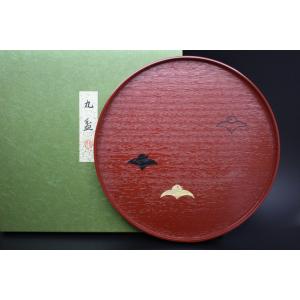 茶道具 懐石道具 会席道具 脇取盆 合成漆塗 一双 大小2個セット 湯盆