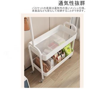 ハンガーラック トローリーハンガー 幅67×奥...の詳細画像2