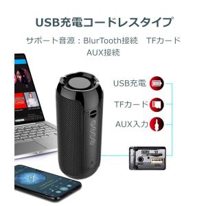 スピーカー Bluetooth ポータブルスピ...の詳細画像3